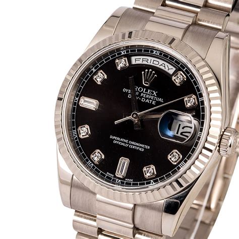 rolex president black face options|Rolex president ultimate.